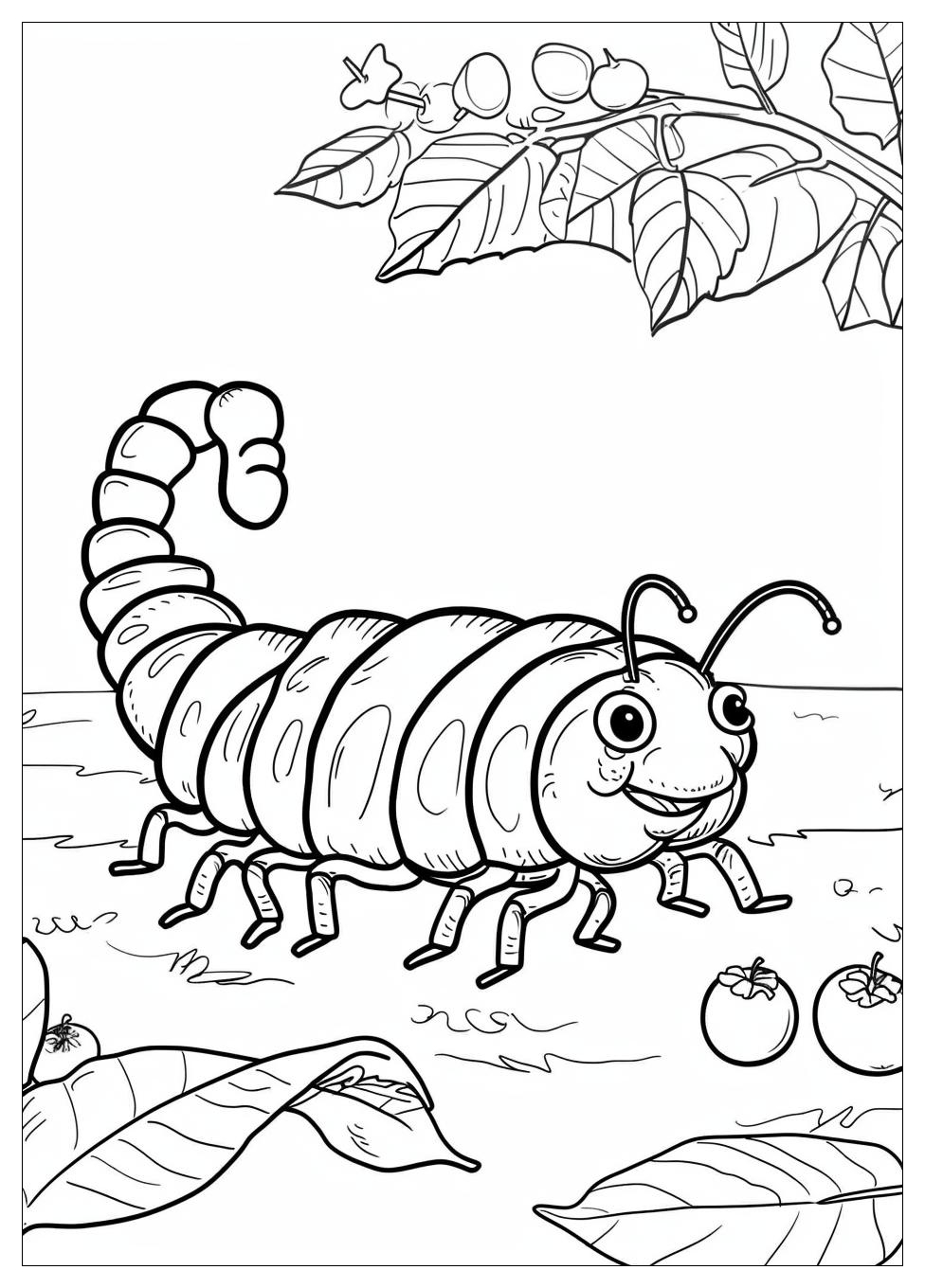 Very Hungry Caterpillar Coloring Pages-4