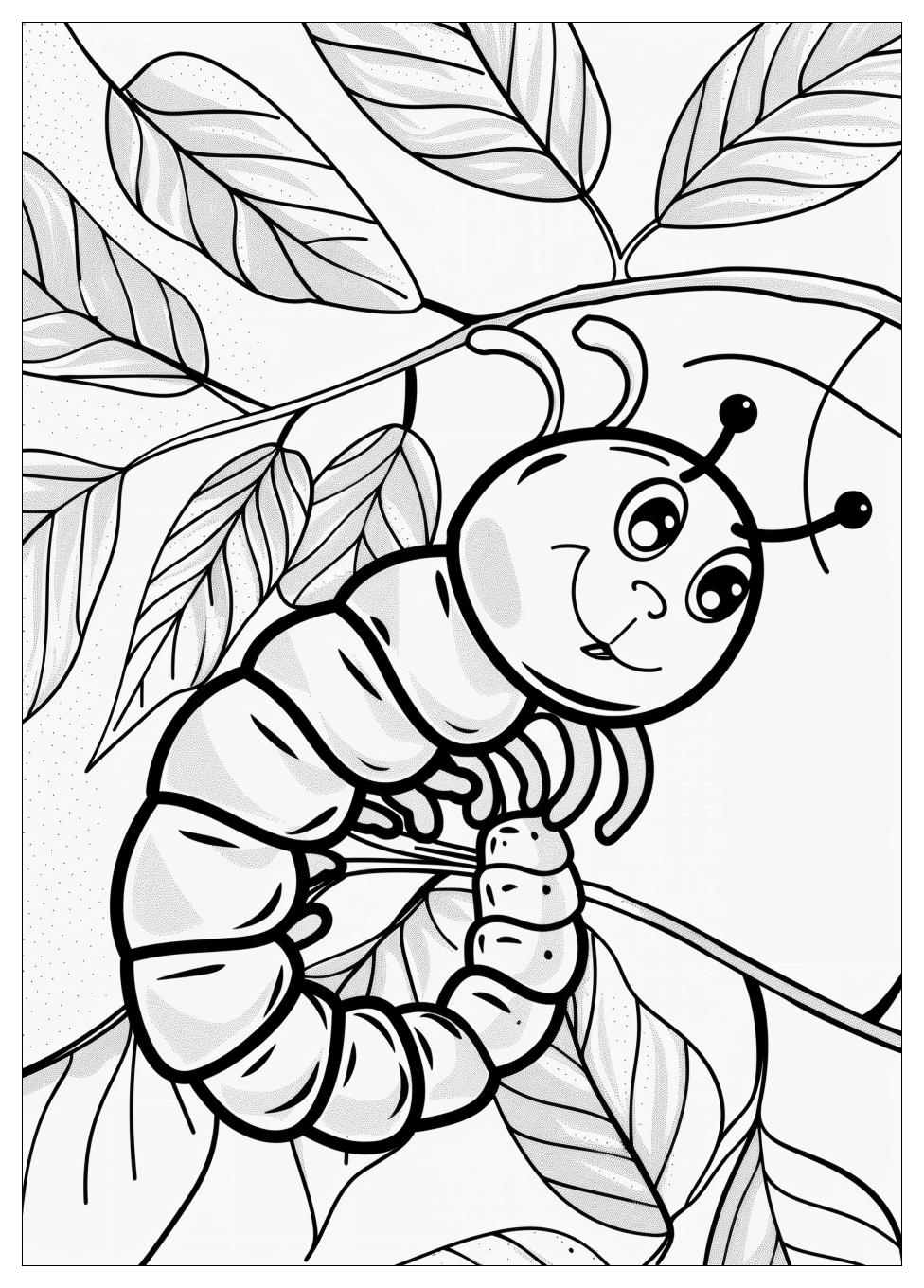 Very Hungry Caterpillar Coloring Pages-5