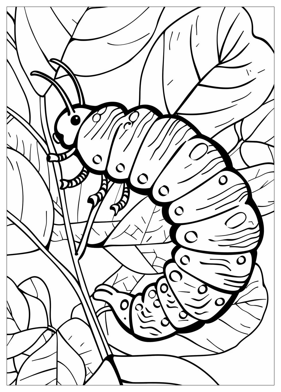 Very Hungry Caterpillar Coloring Pages-6