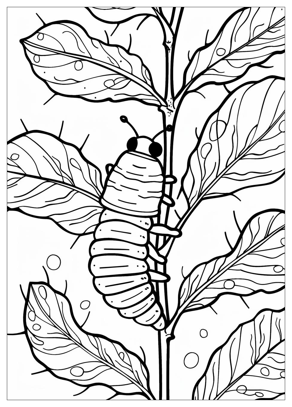 Very Hungry Caterpillar Coloring Pages-7