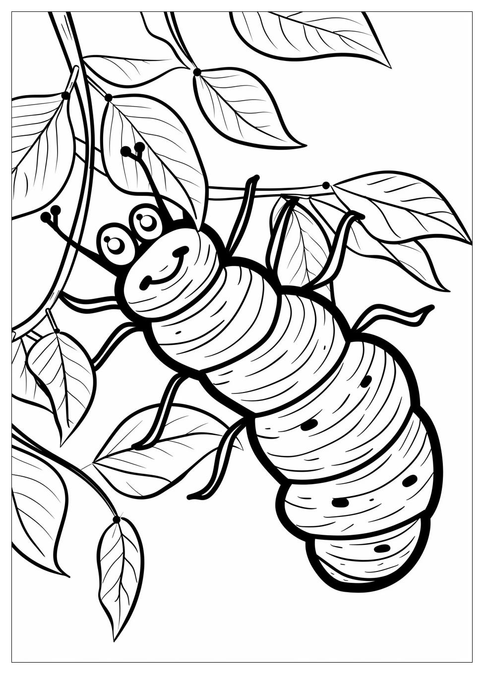 Very Hungry Caterpillar Coloring Pages-8