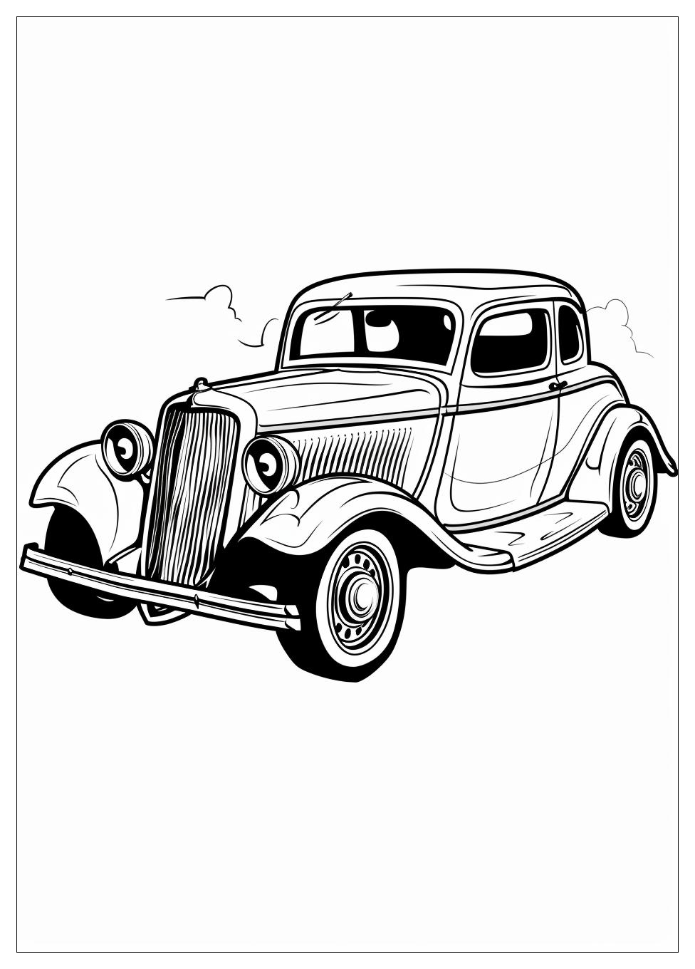 Vintage Car Coloring Pages-1