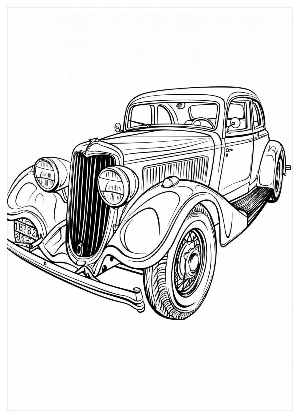 Vintage Car Coloring Pages-15