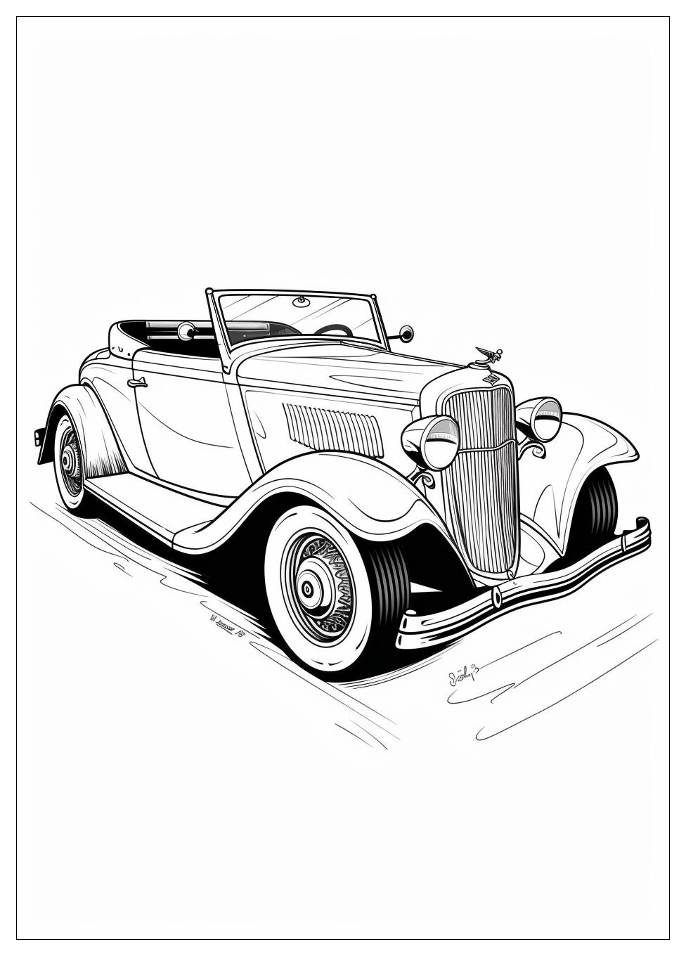 Vintage Car Coloring Pages-18