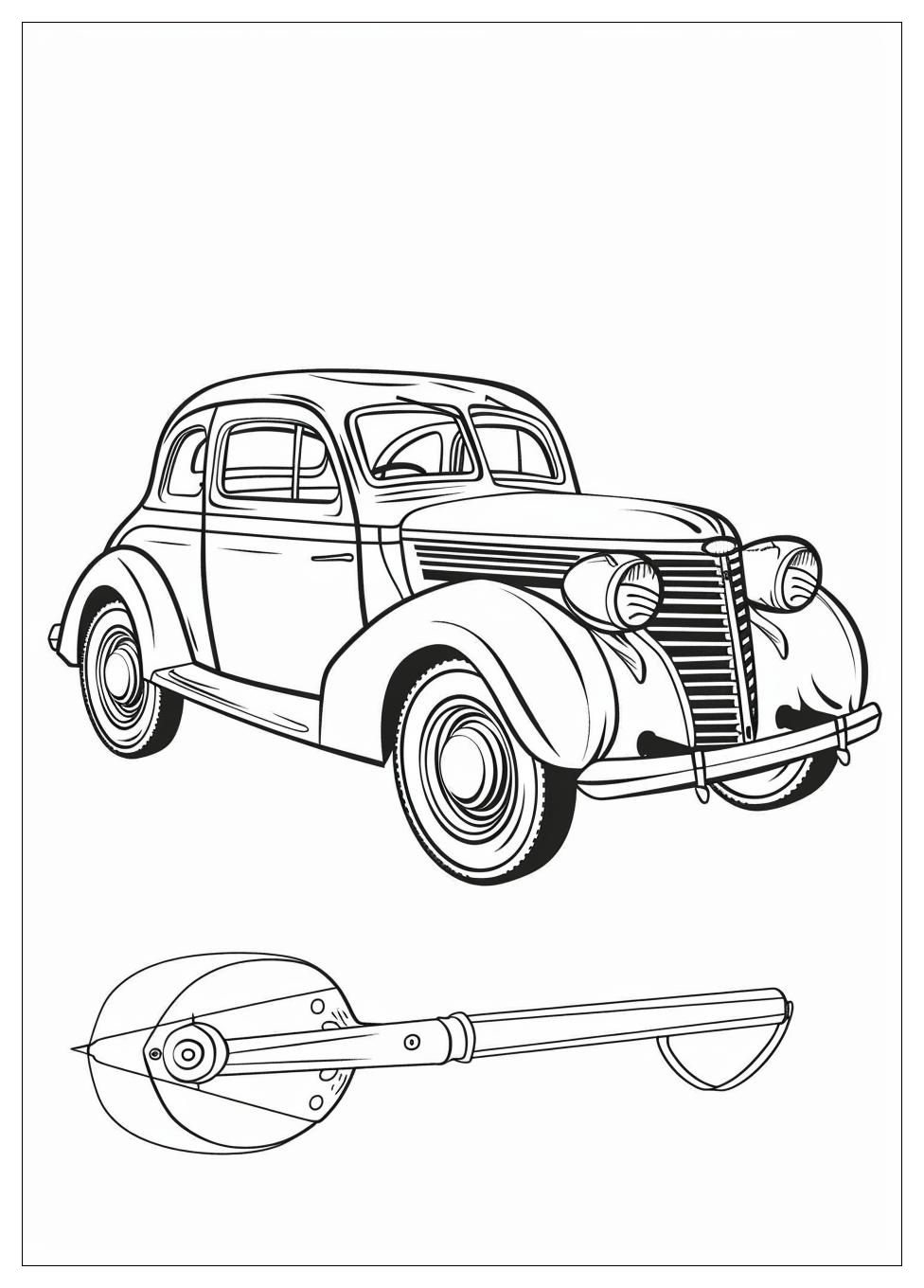 Vintage Car Coloring Pages-8