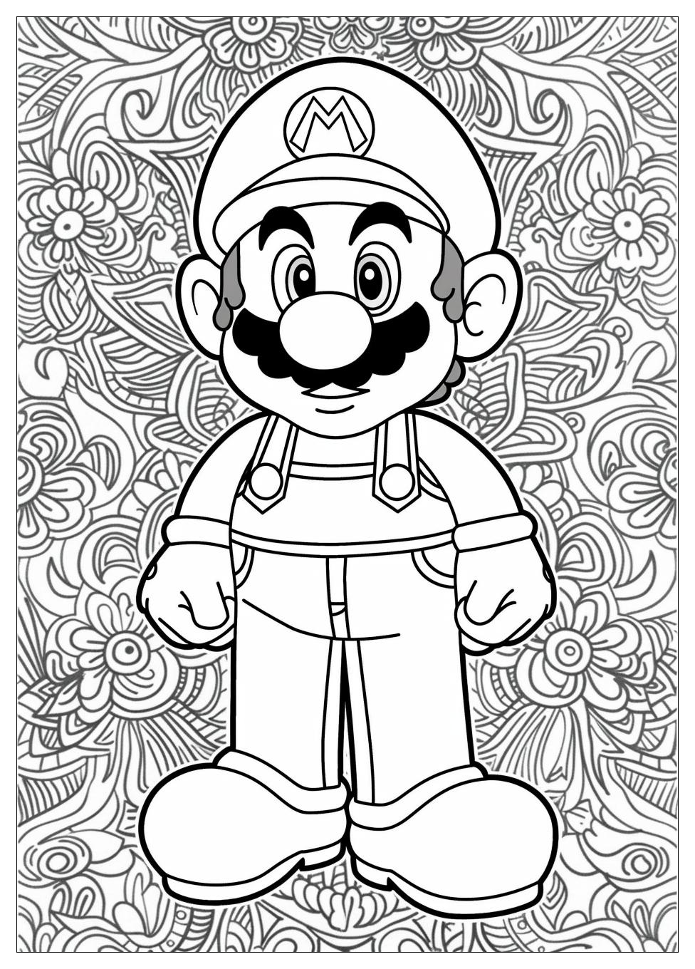 Wario Coloring Pages-18