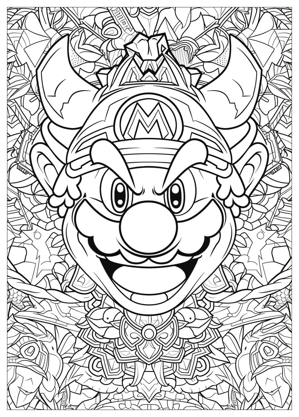 Wario Coloring Pages-19