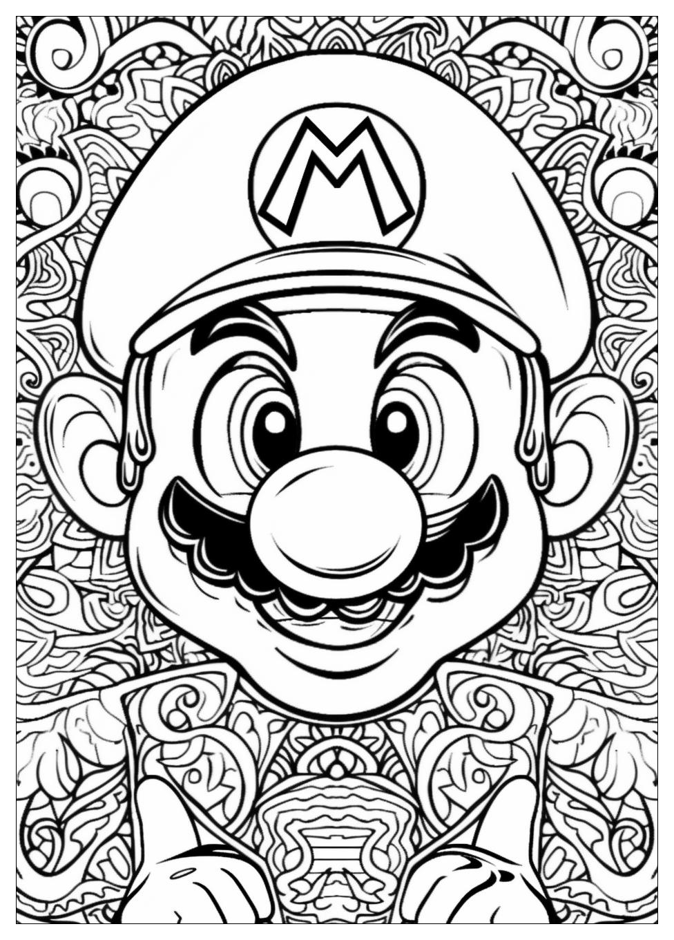 Wario Coloring Pages-20