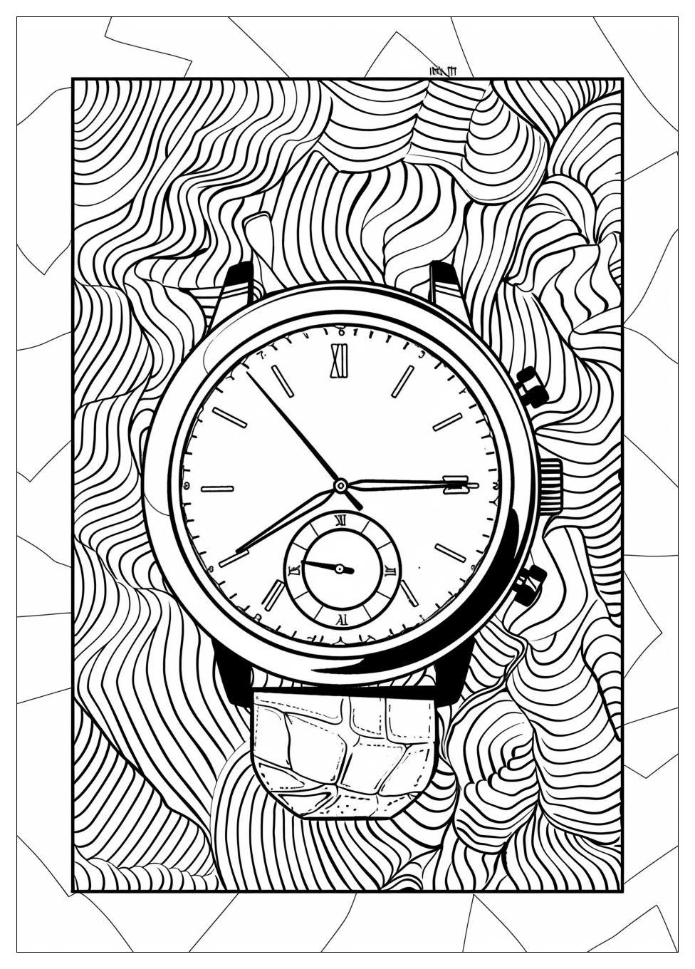 Watch Coloring Pages-16