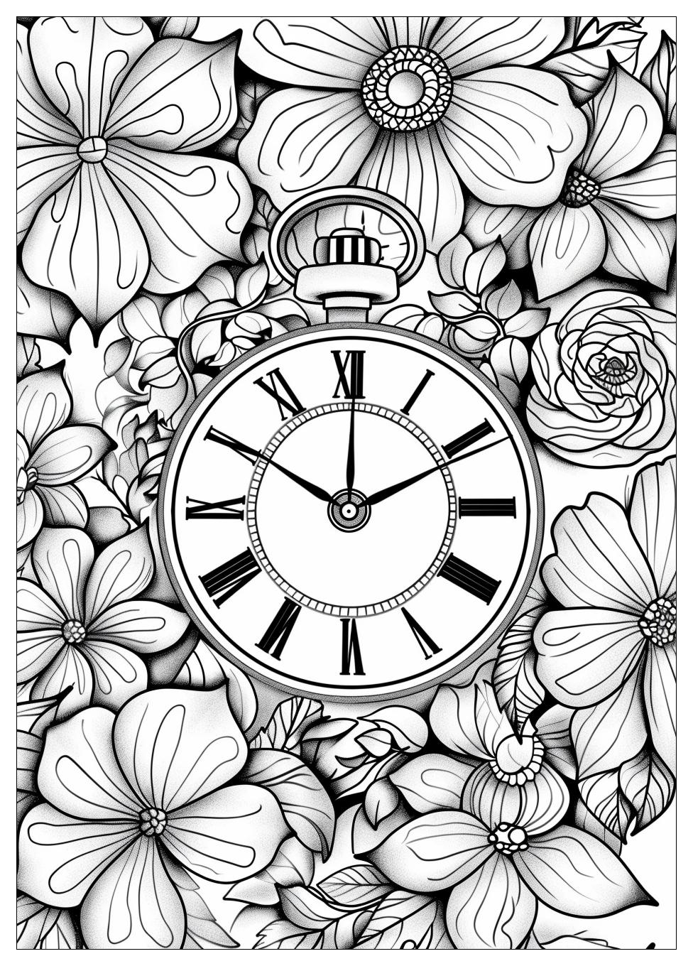 Watch Coloring Pages-18