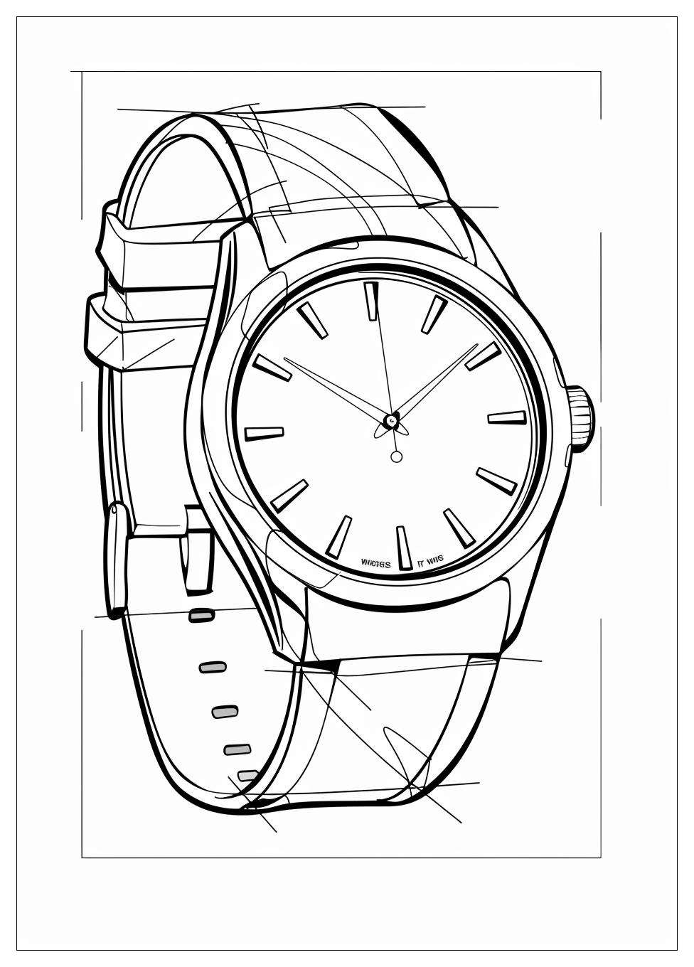 Watch Coloring Pages-2