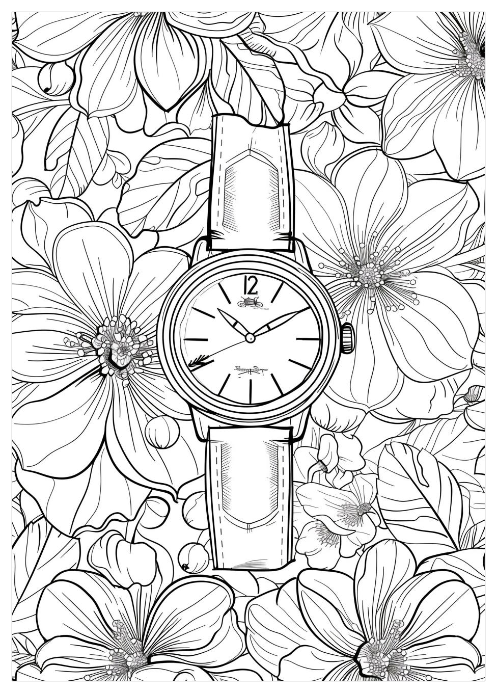 Watch Coloring Pages-20