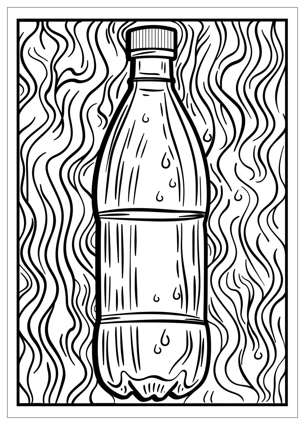 Water Bottle Coloring Pages-1