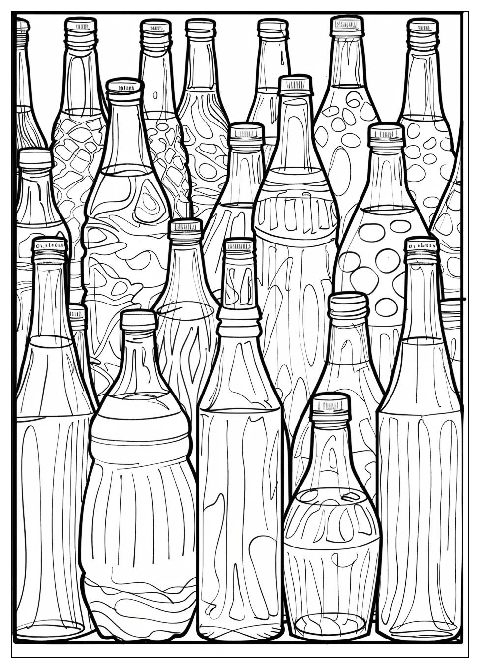 Water Bottle Coloring Pages-13