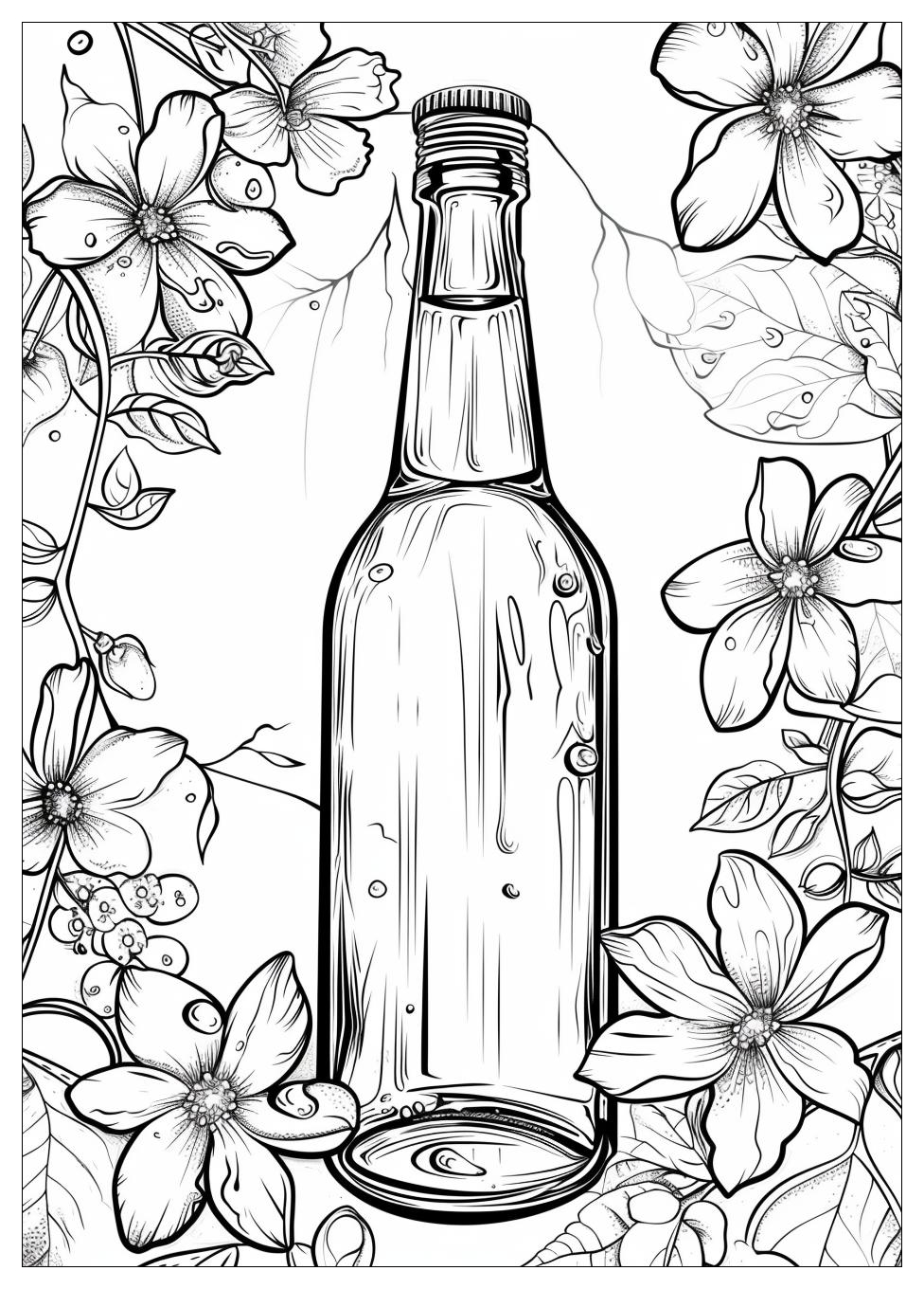 Water Bottle Coloring Pages-16