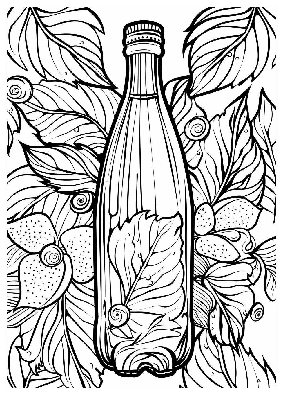 Water Bottle Coloring Pages-20