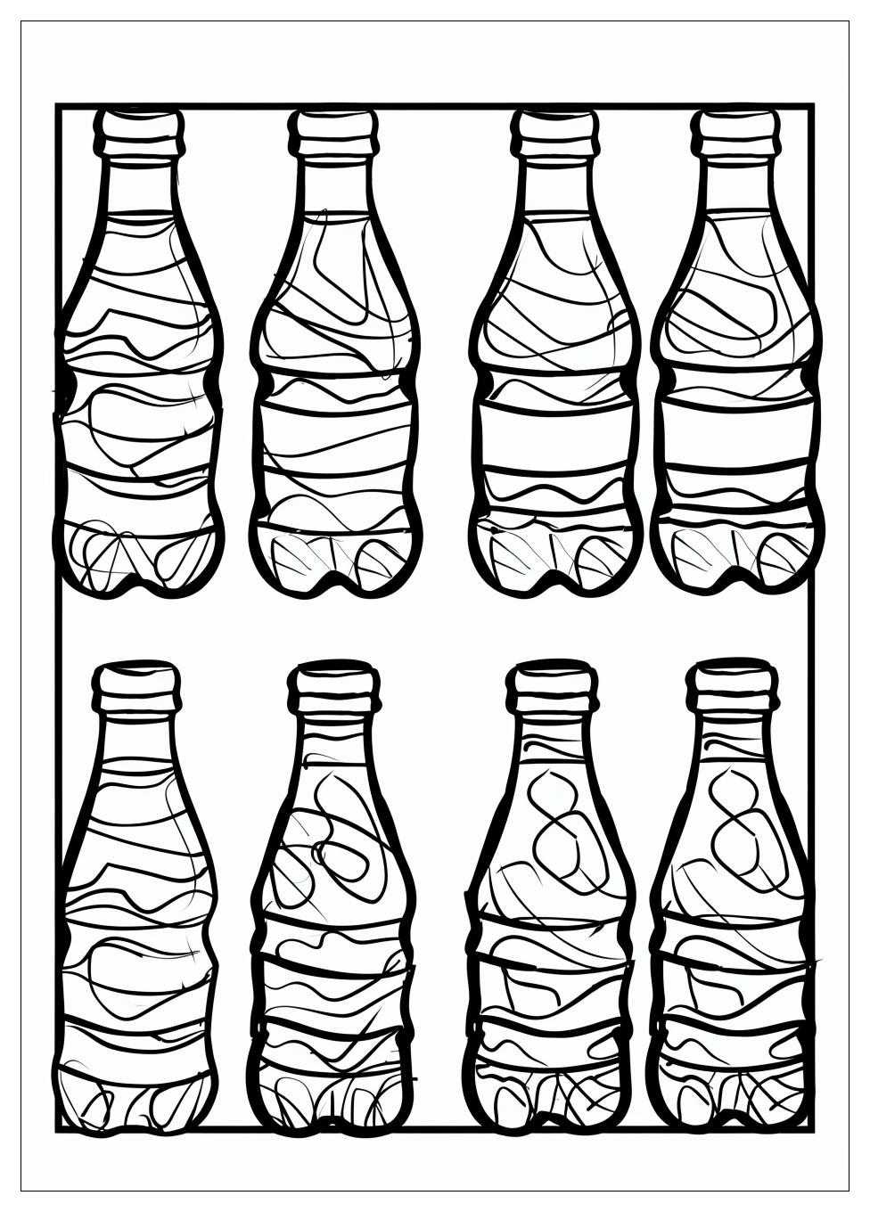 Water Bottle Coloring Pages-3