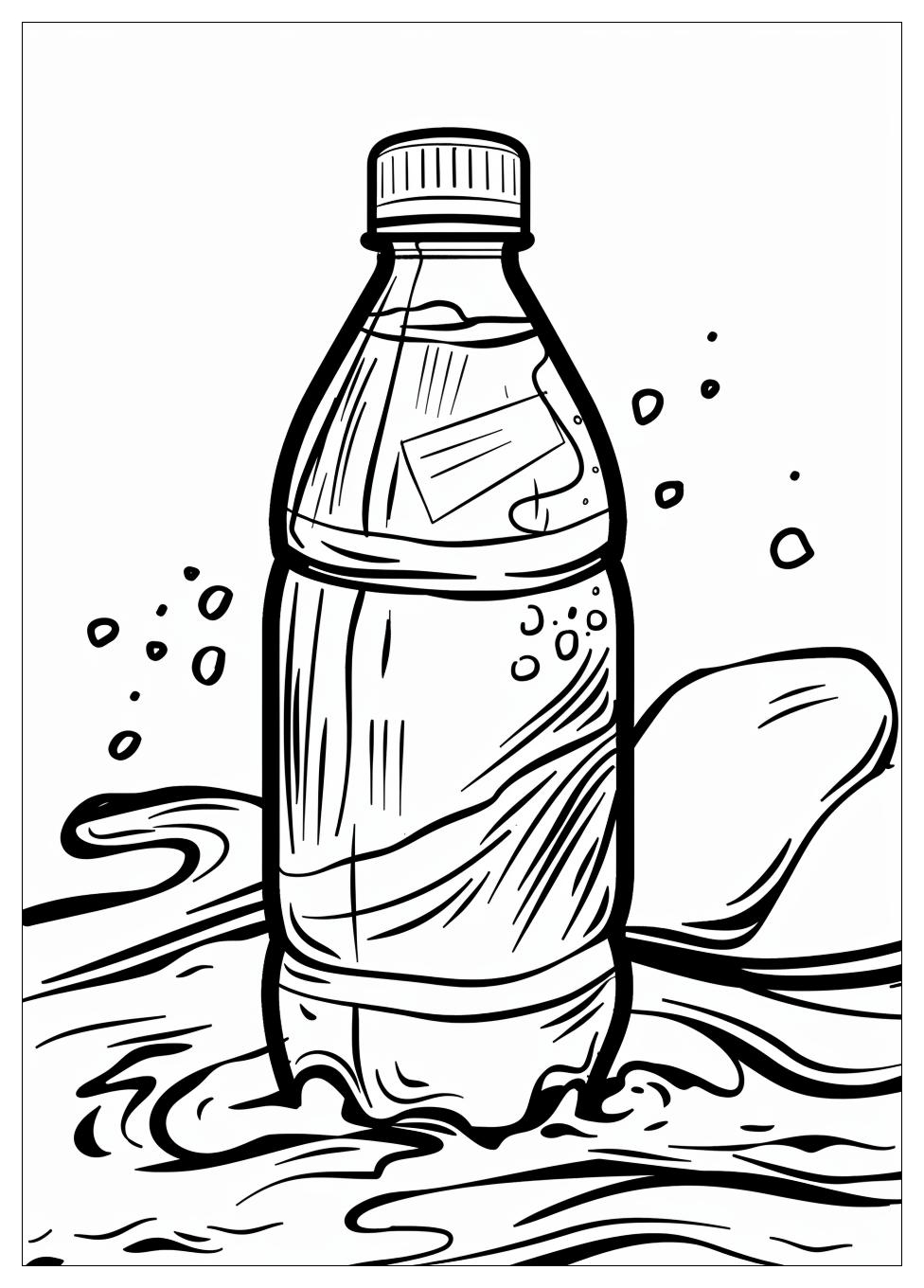 Water Bottle Coloring Pages-4