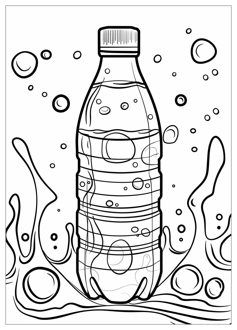 Water Bottle Coloring Pages-5