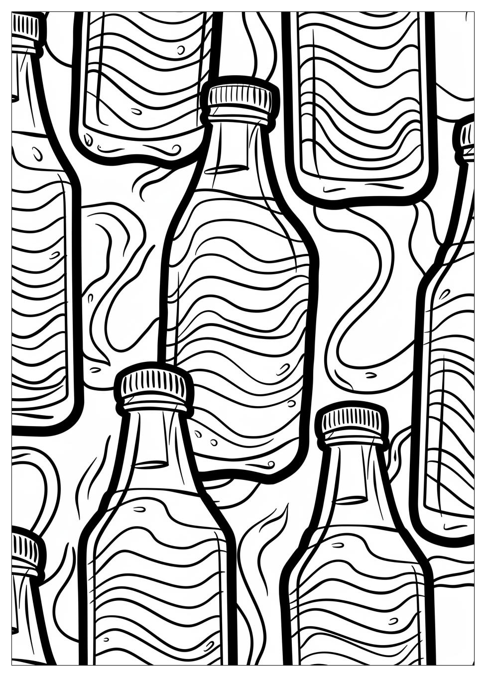 Water Bottle Coloring Pages-8