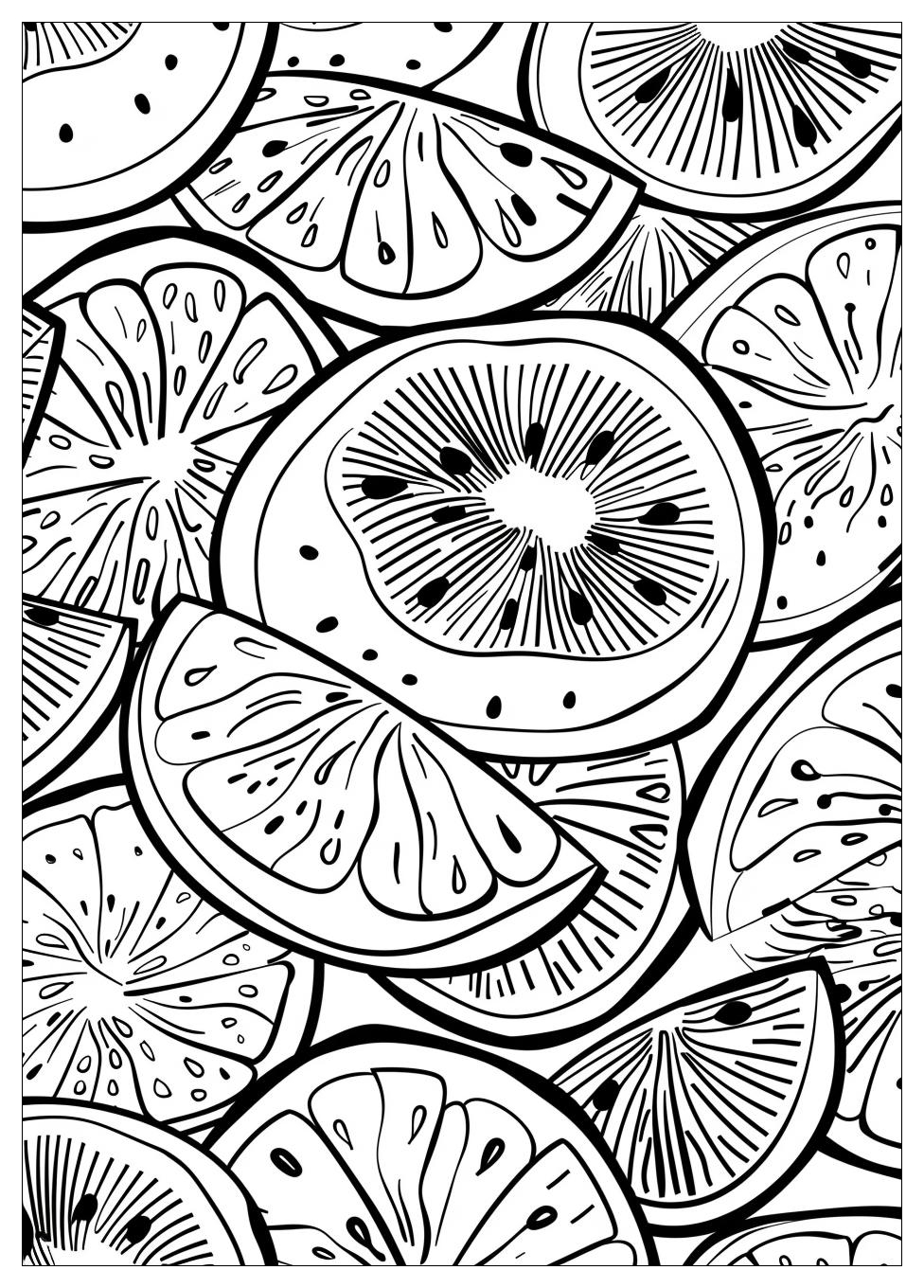 Watermelon Coloring Pages-1