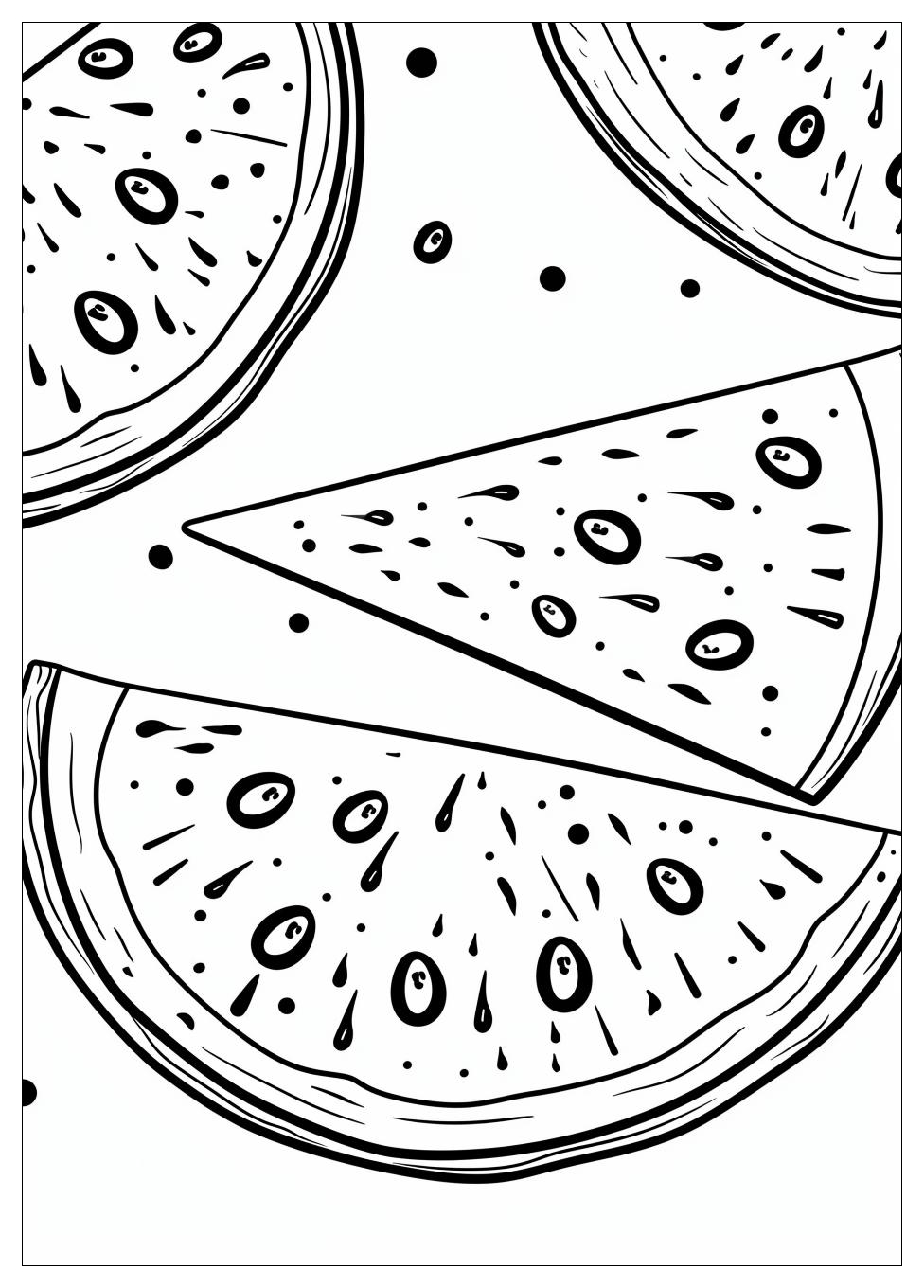 Watermelon Coloring Pages-11