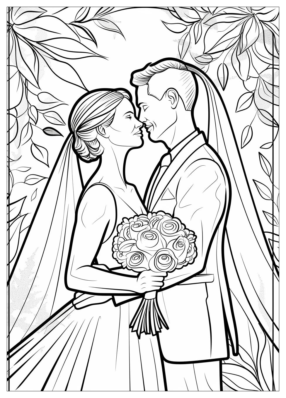 Wedding Coloring Pages-10