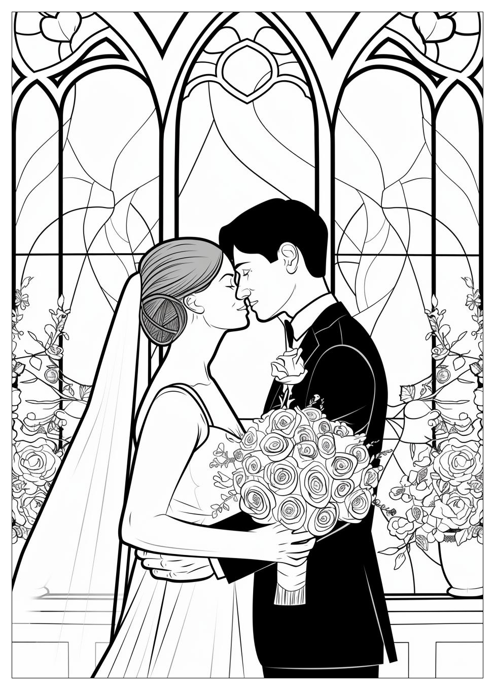 Wedding Coloring Pages-11