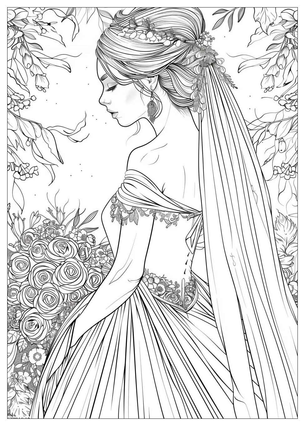 Wedding Coloring Pages-15