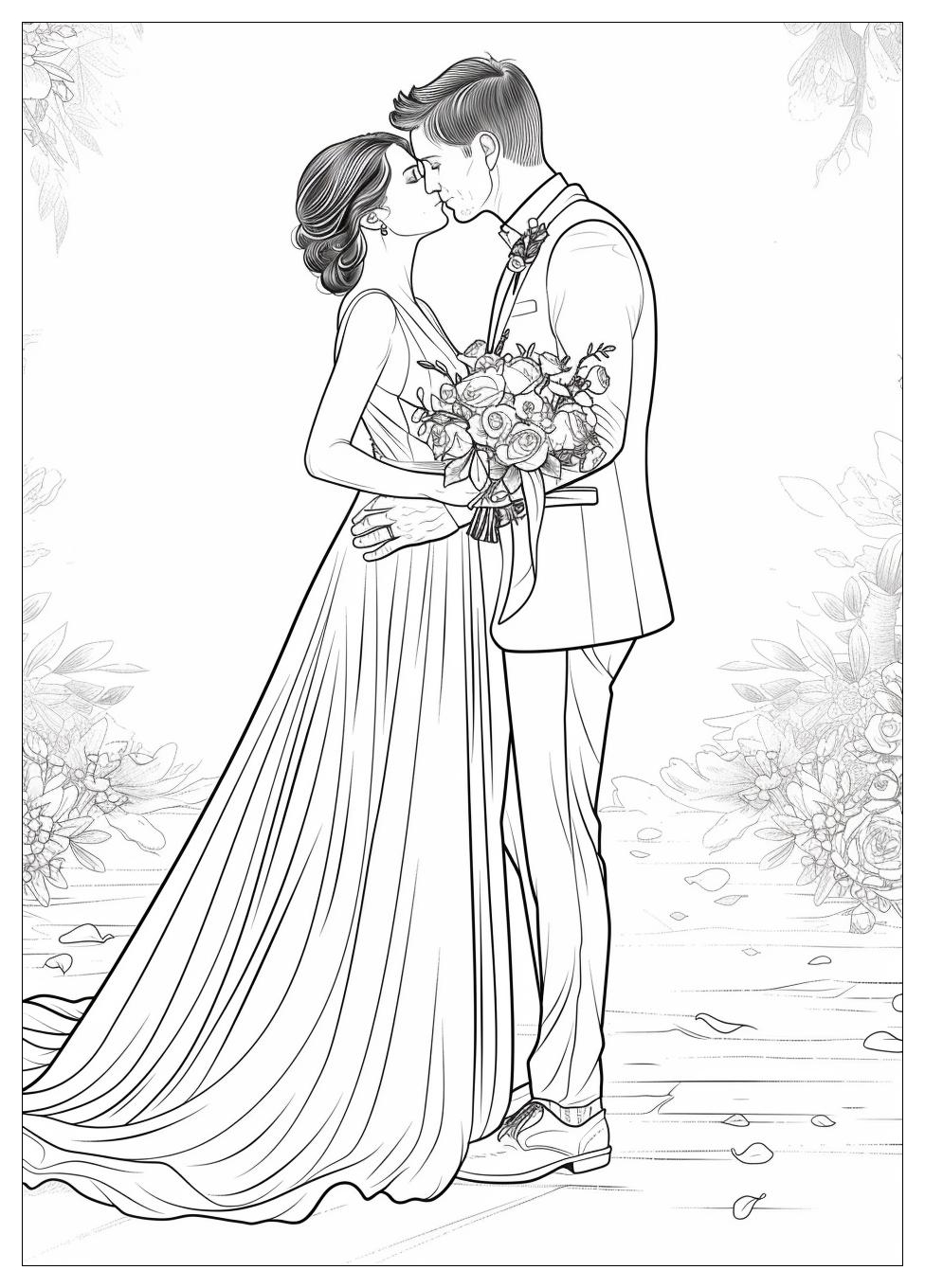 Wedding Coloring Pages-18