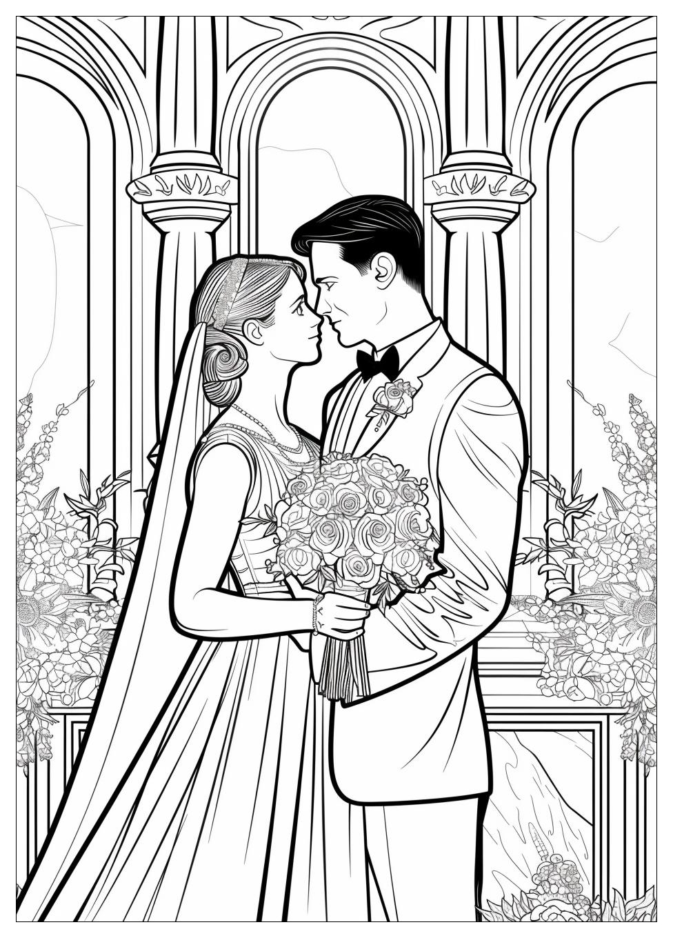 Wedding Coloring Pages-2