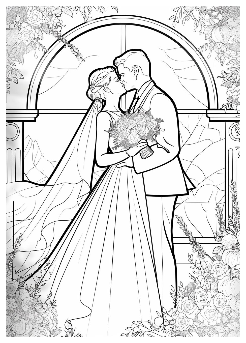 Wedding Coloring Pages-5