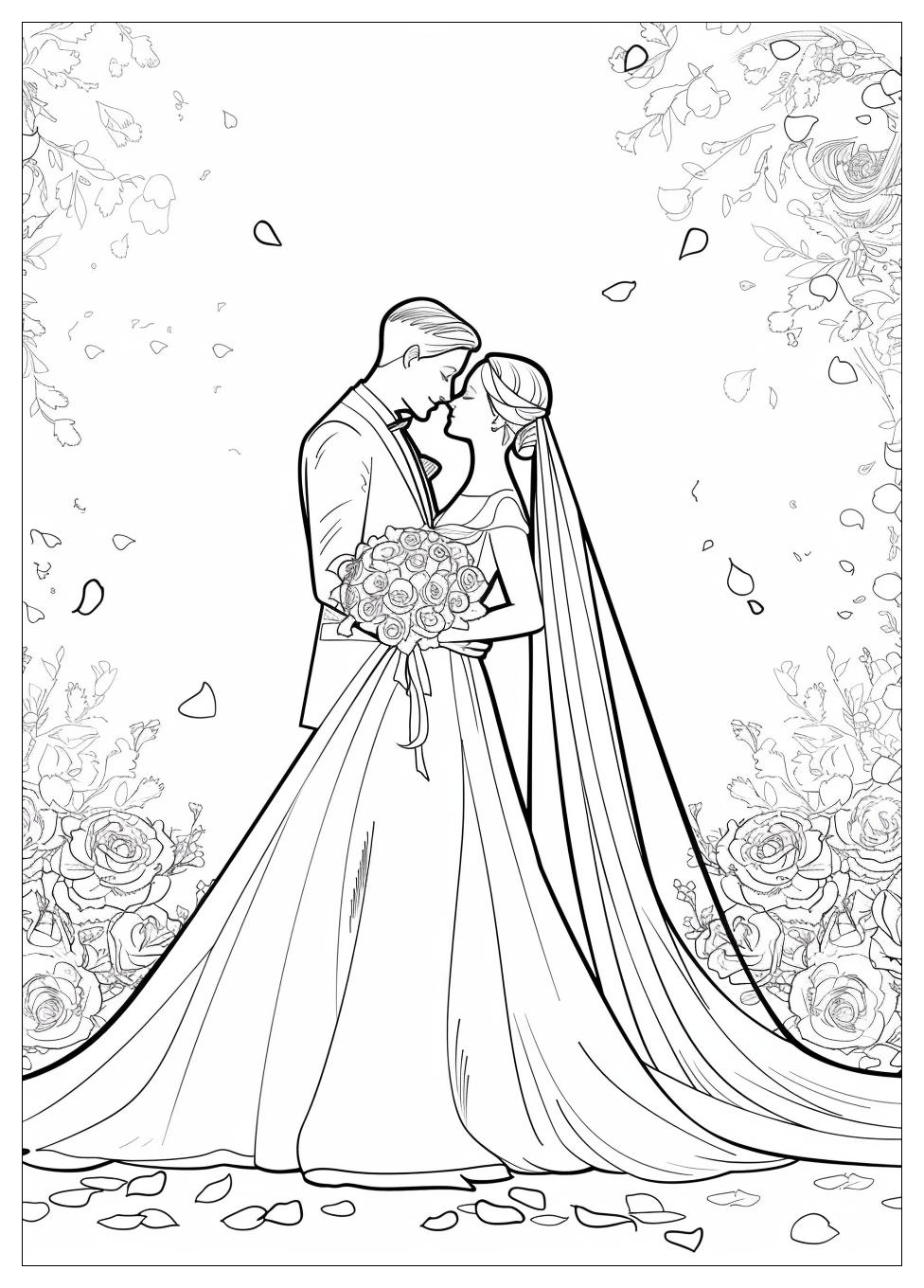 Wedding Coloring Pages-6