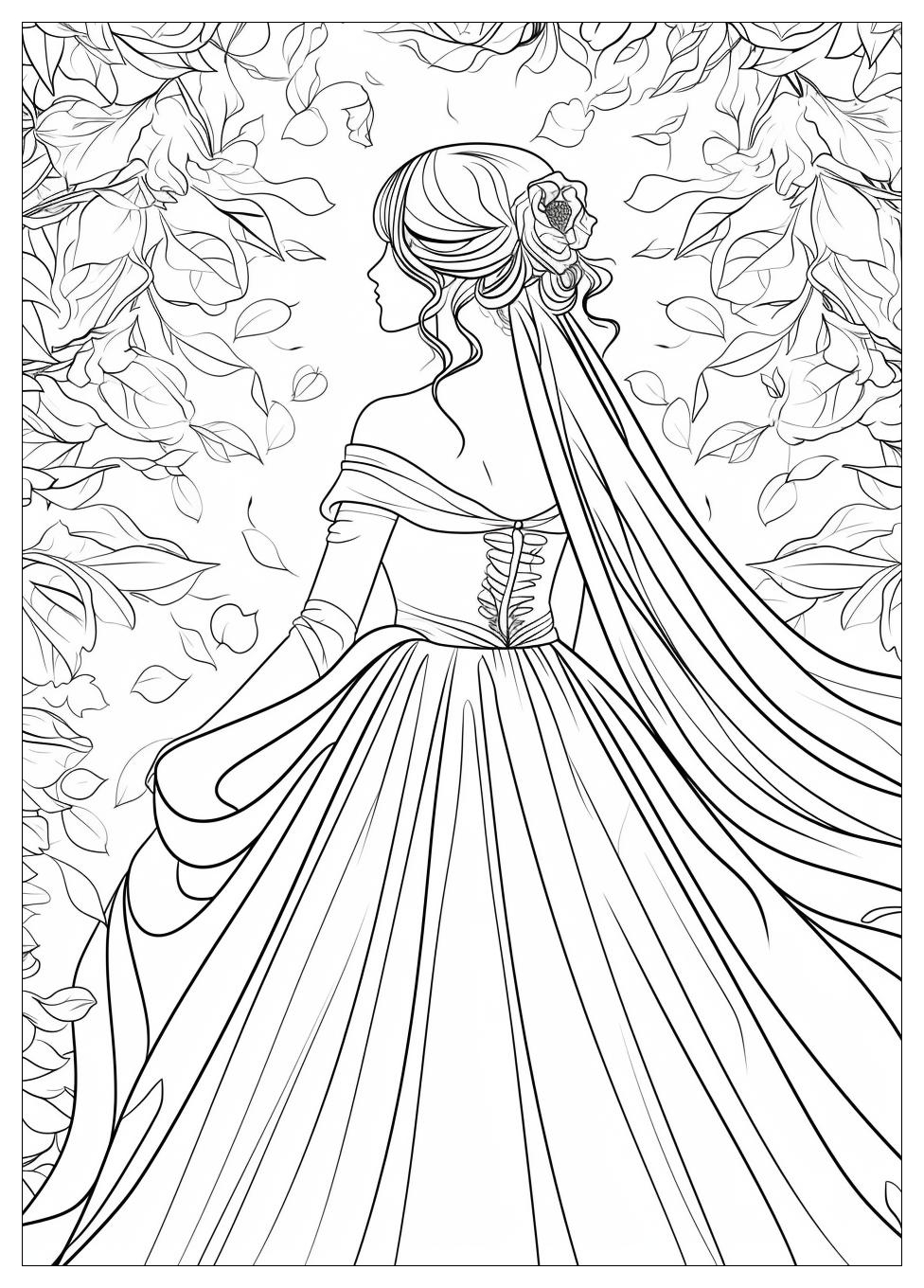 Wedding Coloring Pages-8