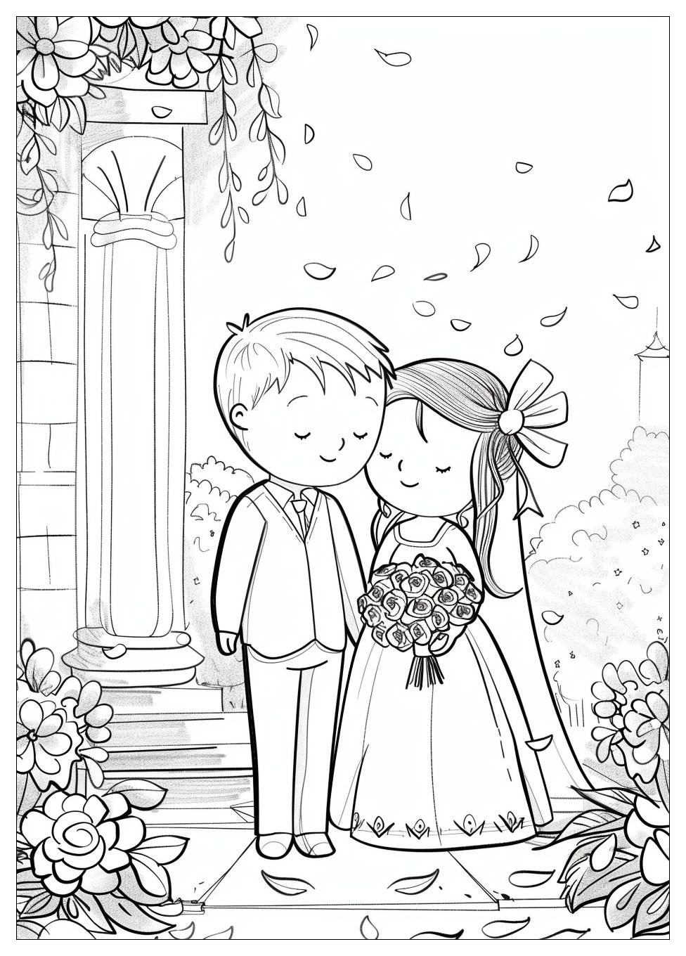 Wedding Coloring Pages-9