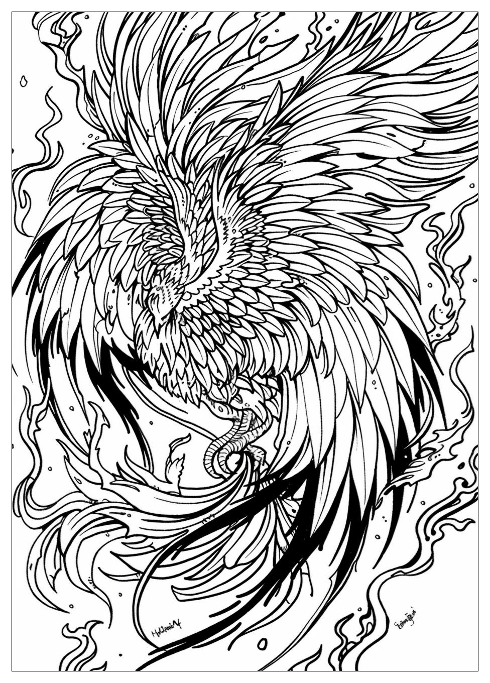 Wings on Fire Coloring Pages-17