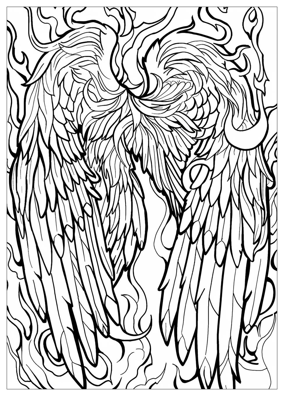 Wings on Fire Coloring Pages-3