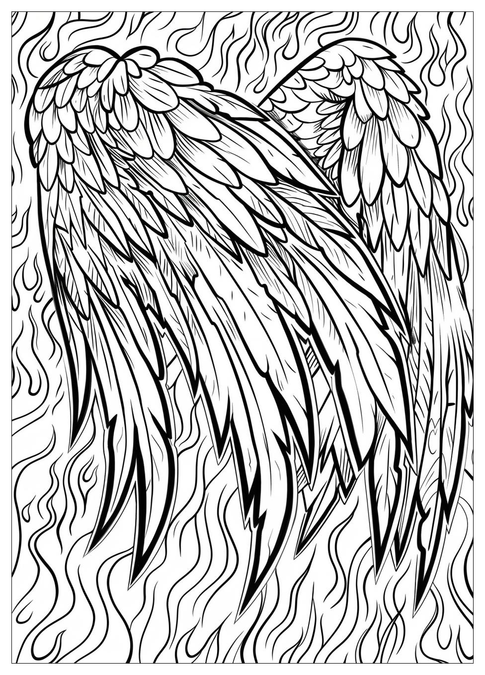 Wings on Fire Coloring Pages-7