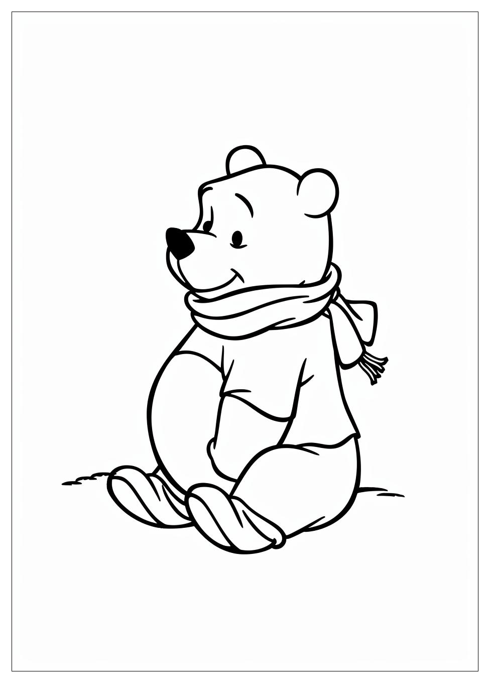 Winnie The Pooh Coloring Pages-12