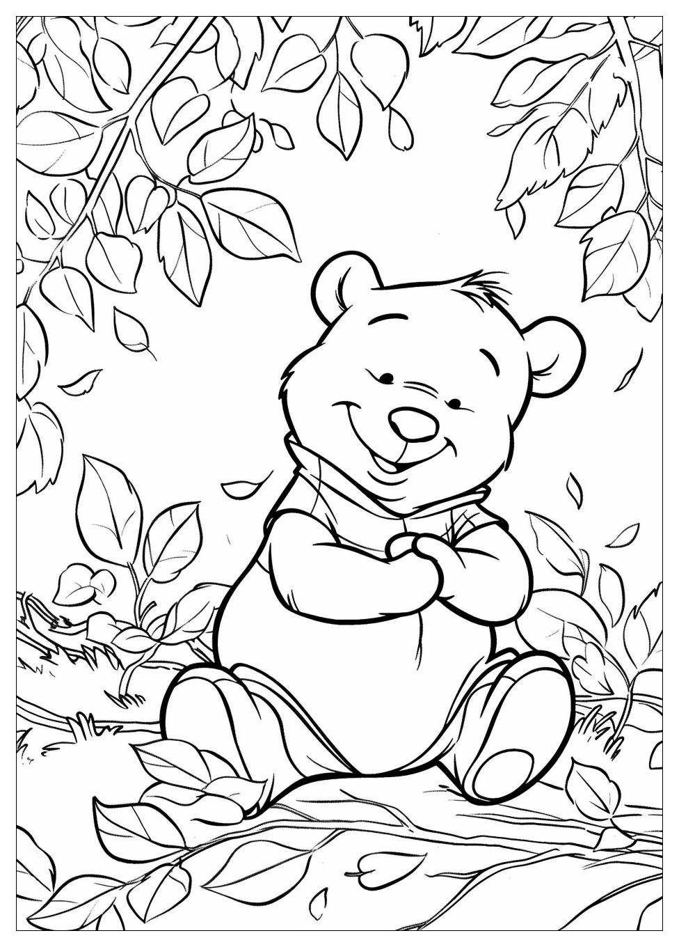 Winnie The Pooh Coloring Pages-14