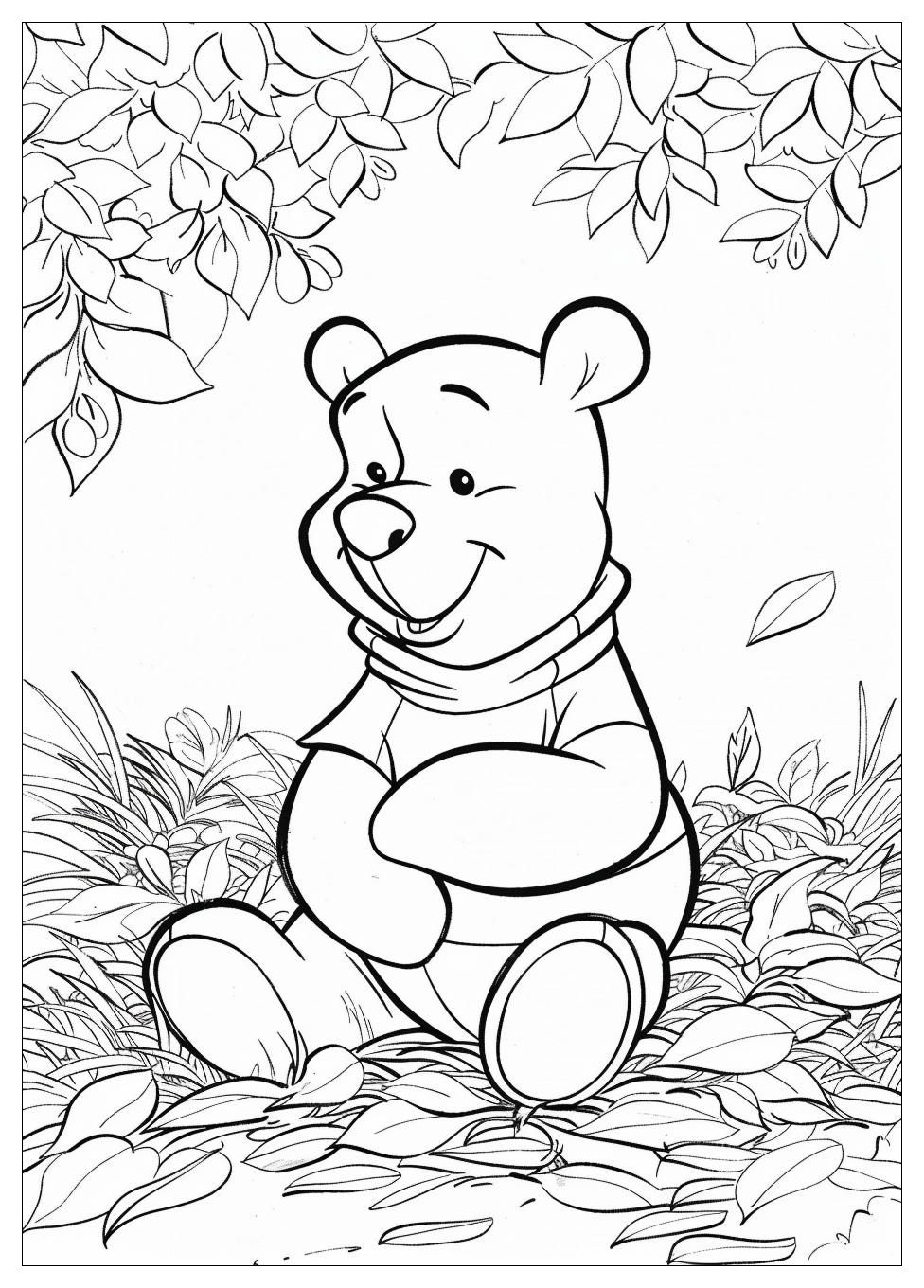 Winnie The Pooh Coloring Pages-16