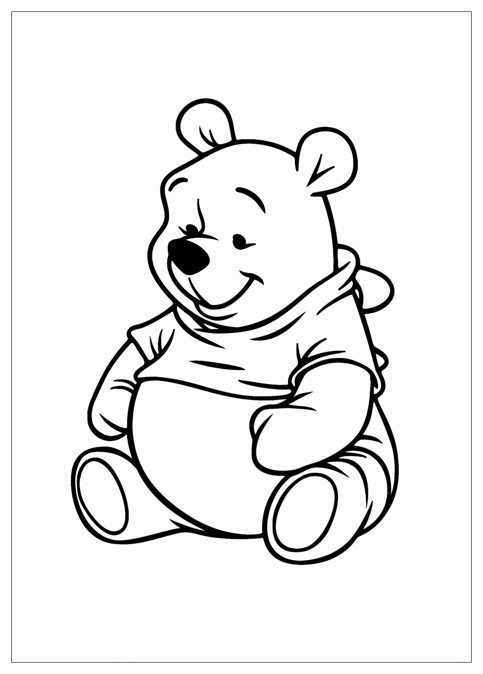 Winnie The Pooh Coloring Pages-18