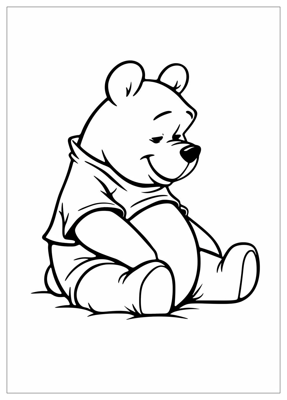 Winnie The Pooh Coloring Pages-19