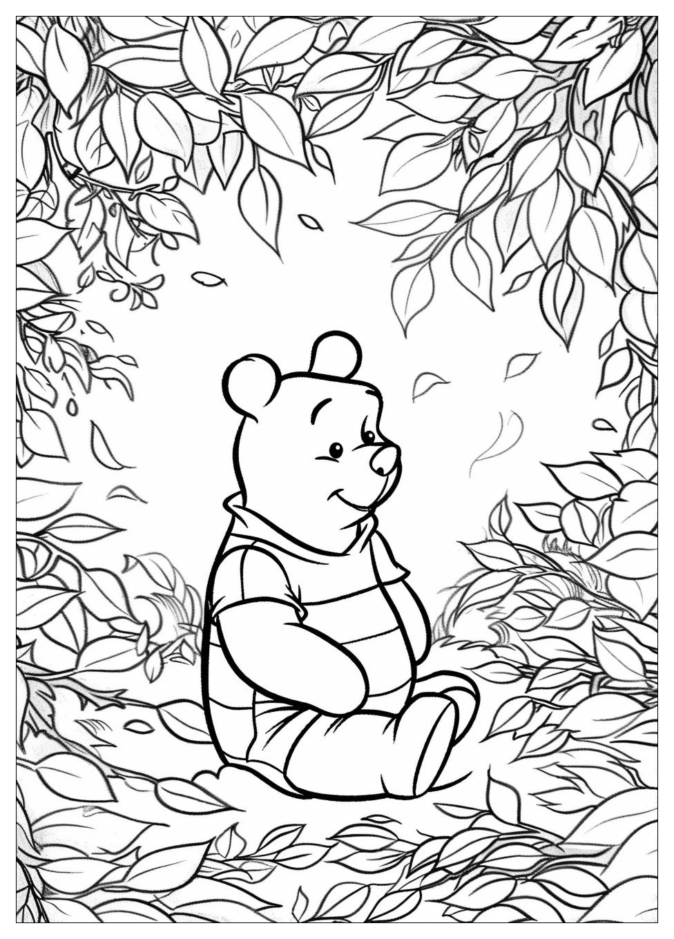 Winnie The Pooh Coloring Pages-20