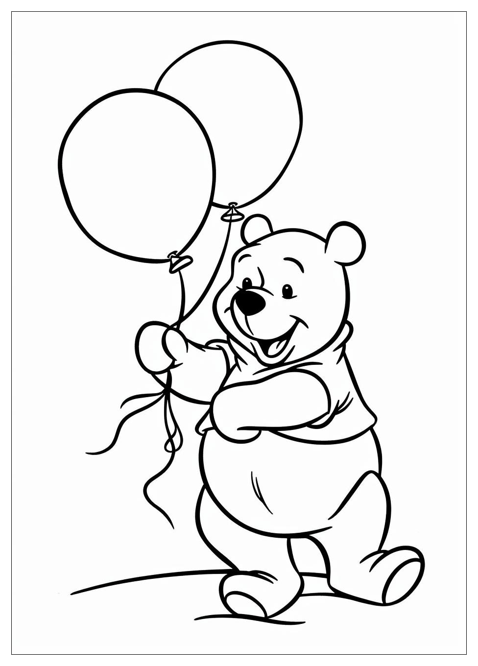 Winnie The Pooh Coloring Pages-3