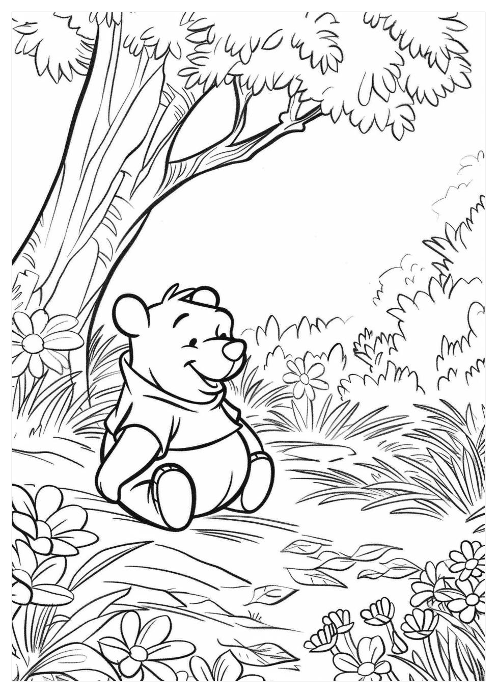 Winnie The Pooh Coloring Pages-4