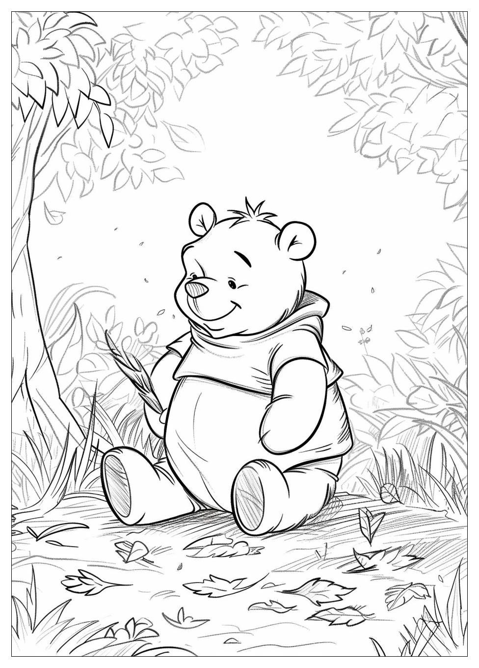 Winnie The Pooh Coloring Pages-5