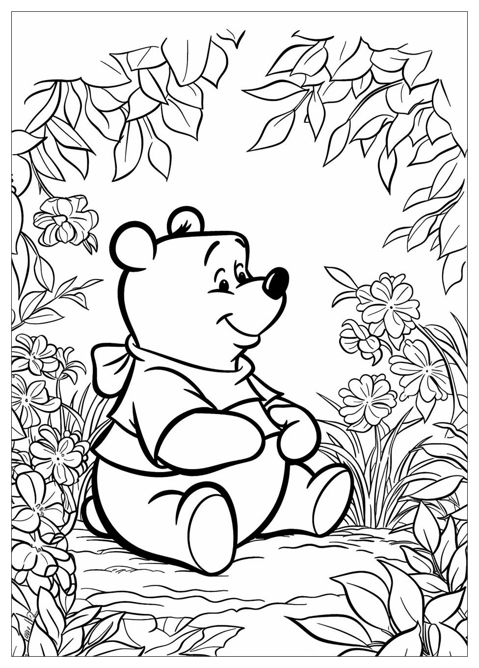 Winnie The Pooh Coloring Pages-7