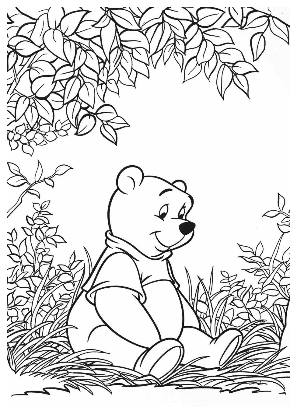 Winnie The Pooh Coloring Pages-8