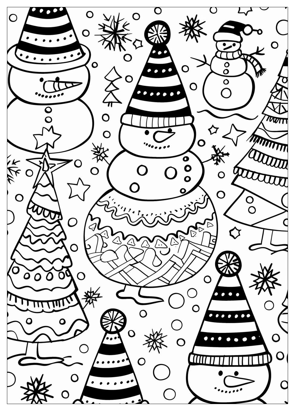 Winter coloring pages-3